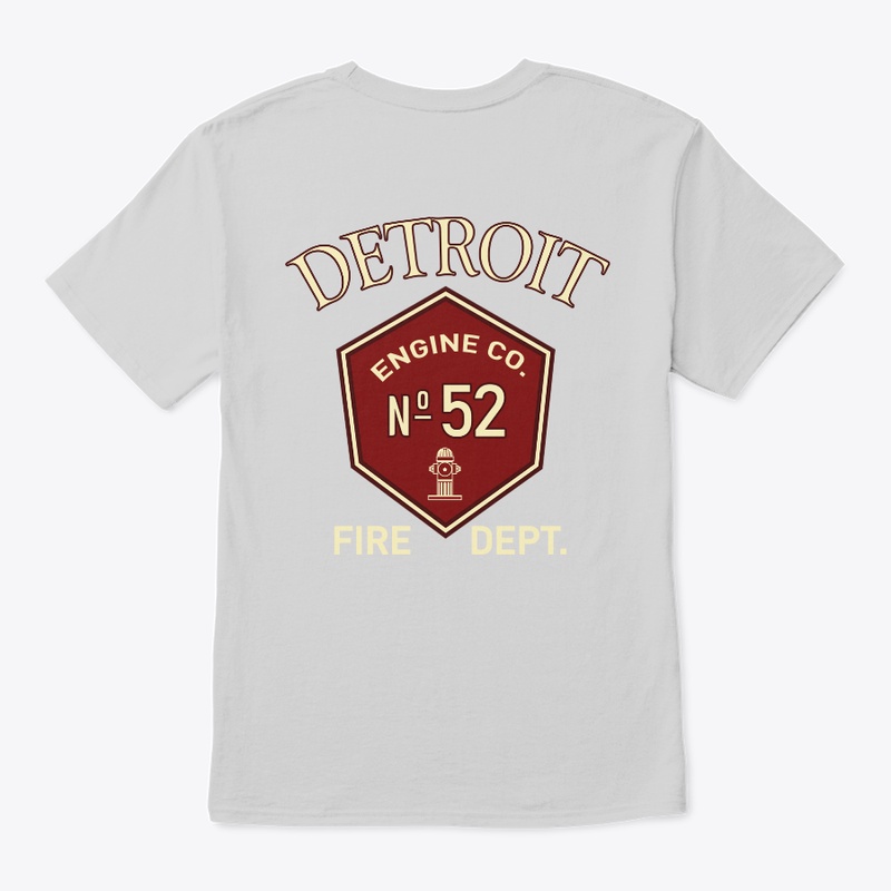 Detroit Fire Department Engine 52 Shirts