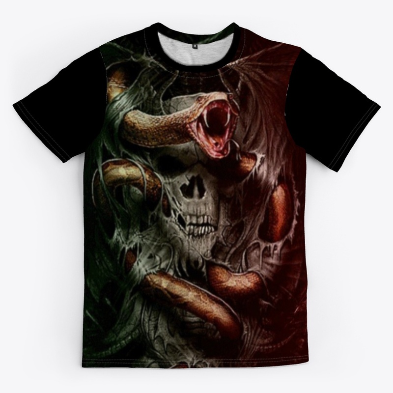 Skull & Snake