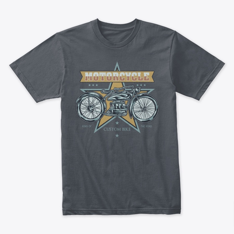 Motorcycle Custom Bike T-shirt Design