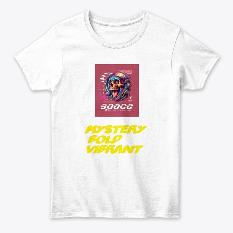 Cosmic Space Adventure T-Shirt Design