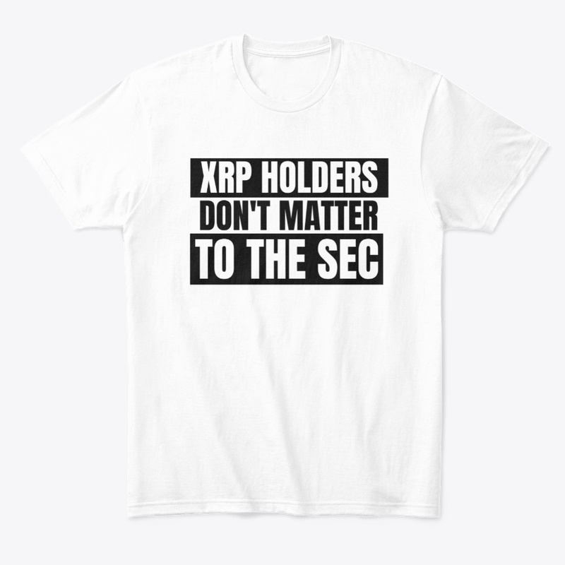 XRP HOLDERS DON'T MATTER