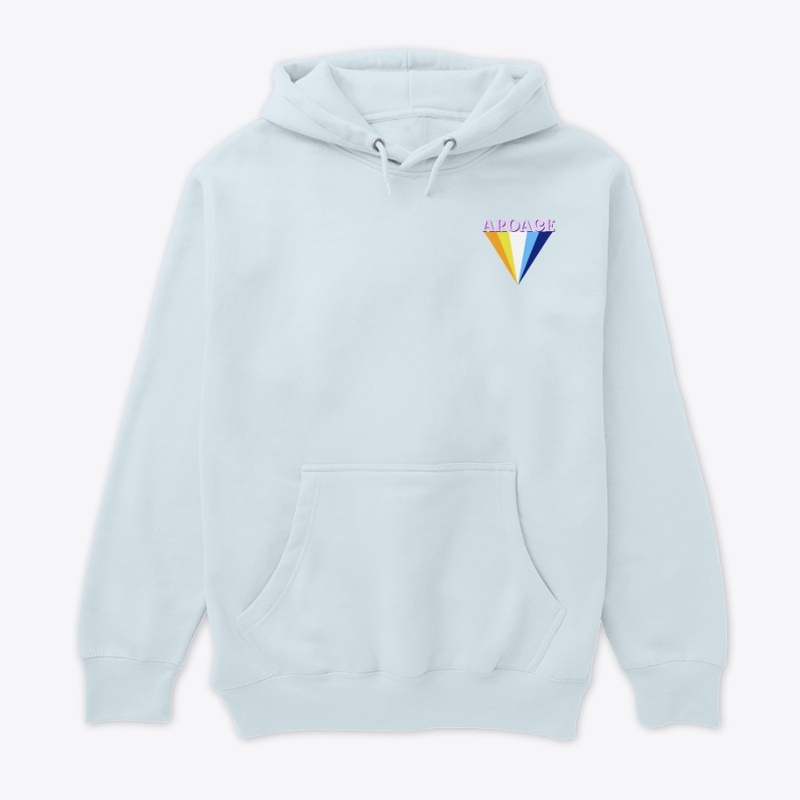 Aroace Pride Flag Triangle - Corner