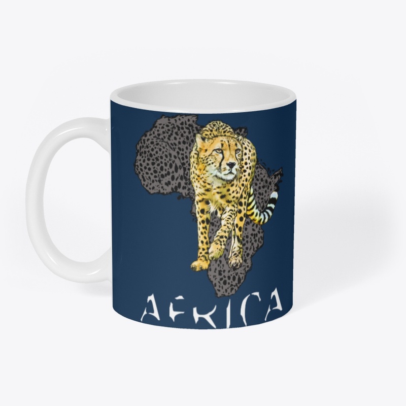 Prowling Cheetah in Africa
