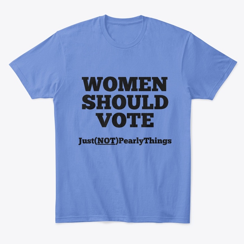 Women should vote! (black)