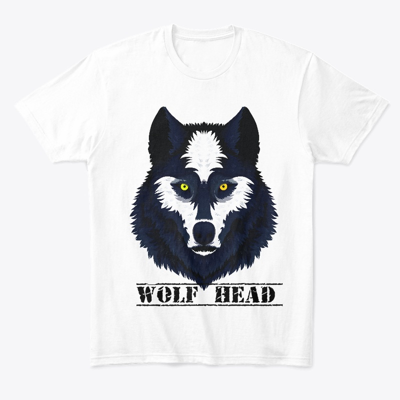Wolf head silhouette