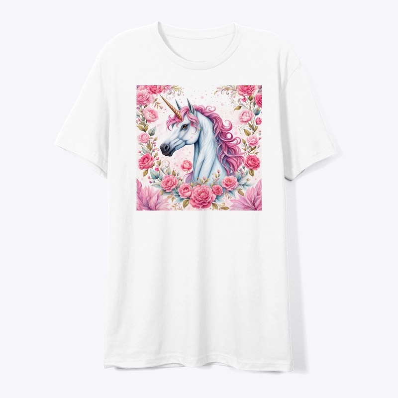 Unicorn Among Roses
