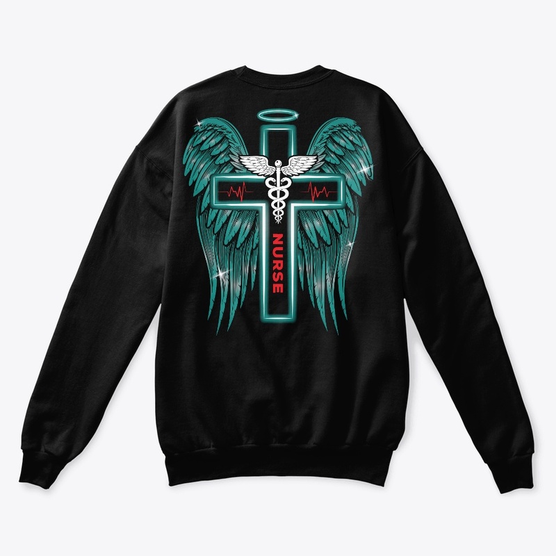 Nurse Wings Of Faith Hoodie