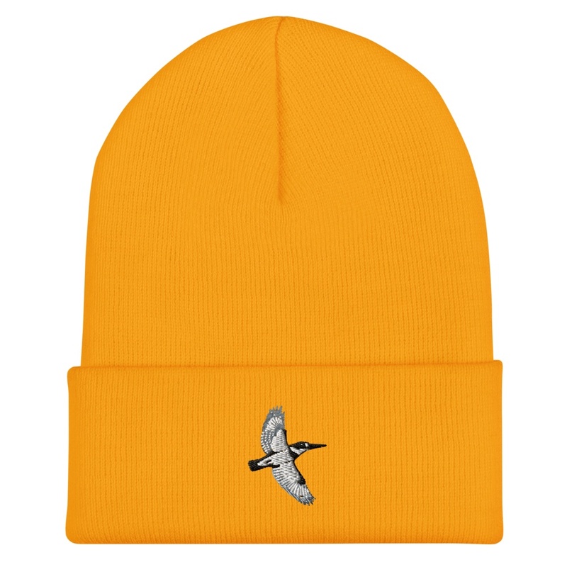 Belted Kingfisher Cuffed Beanie