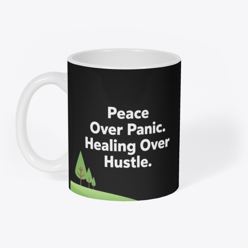 Peace Over Panic Mental Health Tee