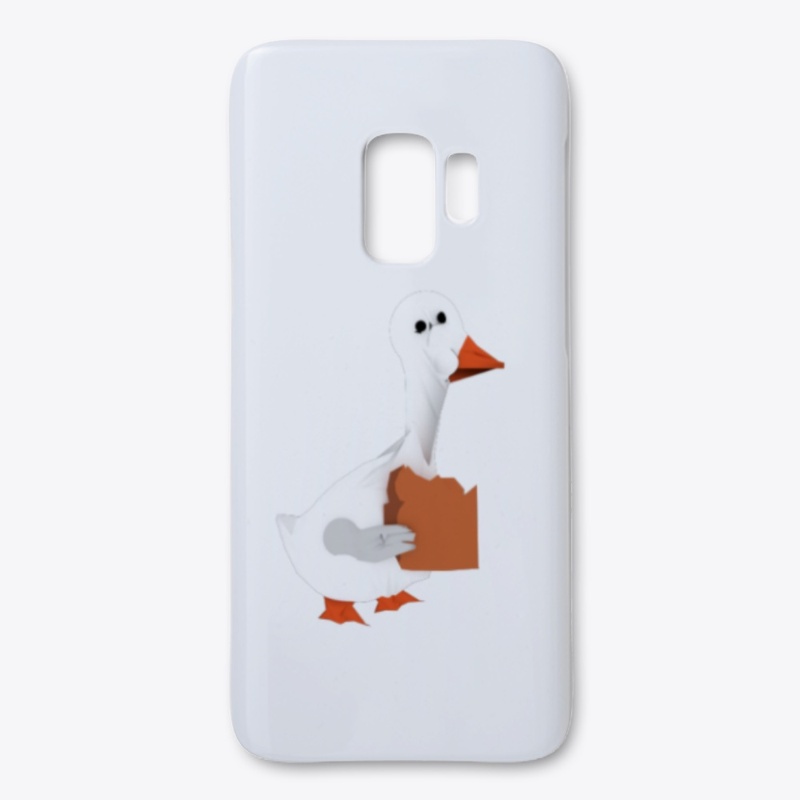 Goose Eating Bread (Custom Design)