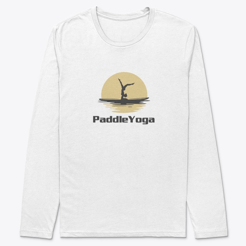 SUP, paddle board yoga pincha position