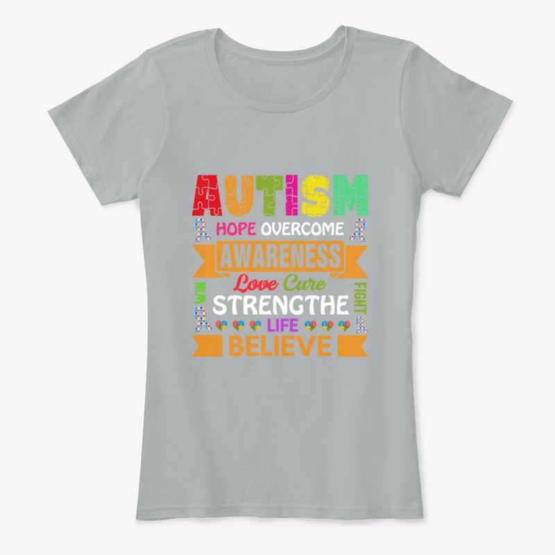 Autism Shirt - HOPE OVERCOME AWARENESS