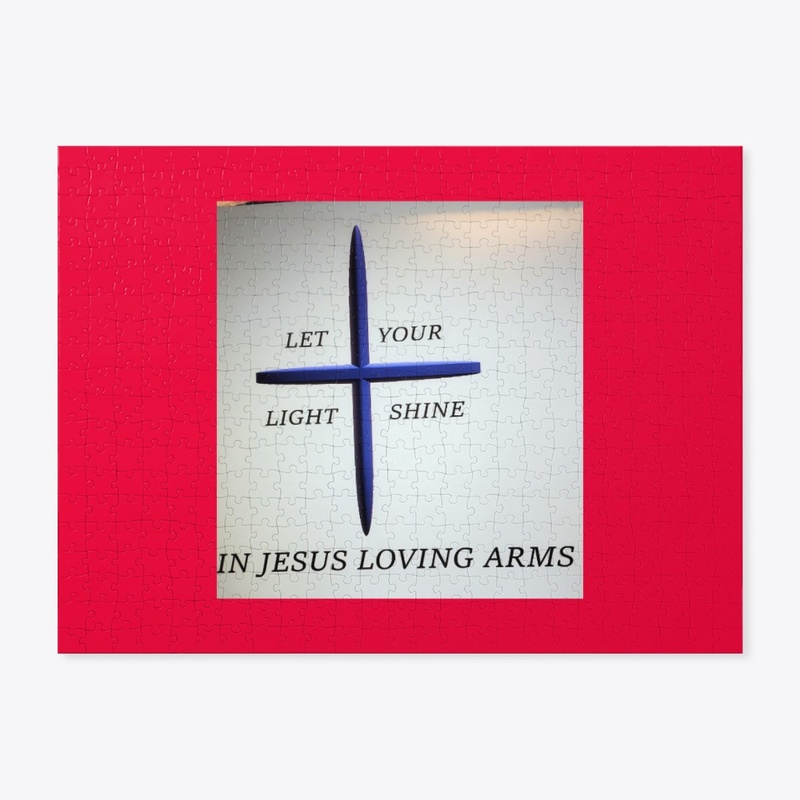 In Jesus loving arms 