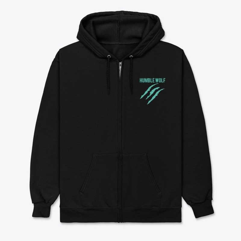 Humble Wolf (Light Blue Logo)