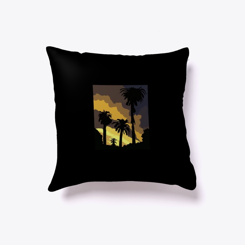 Sunset and Palms