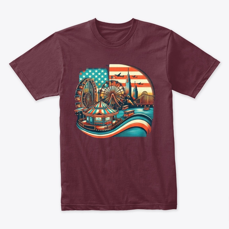 Fairy wheel t shirt