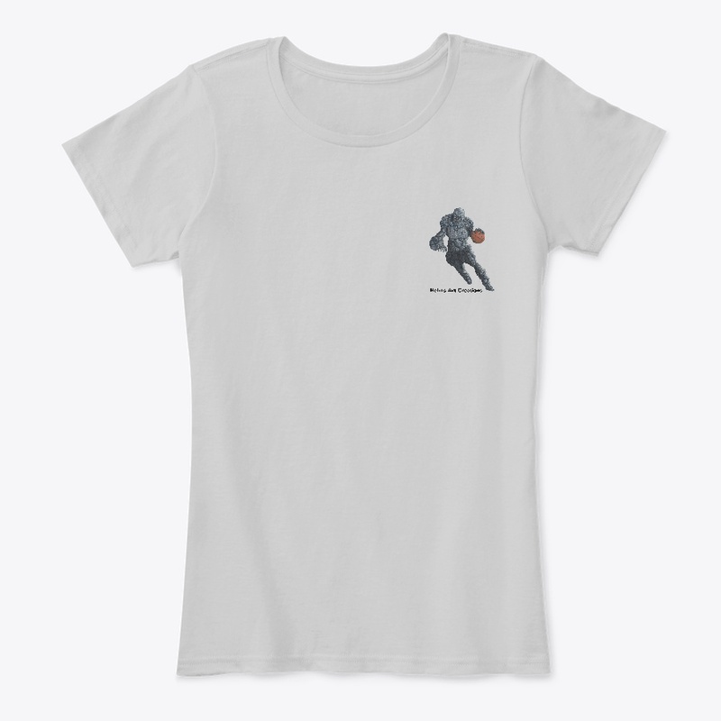 Stone Golem Basketball Double Sided Tee