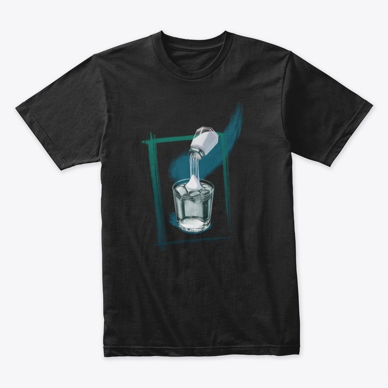 Black Premium Tee Salt