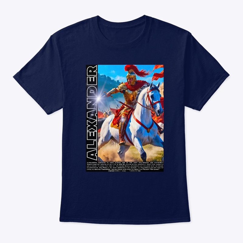 WARRIOR BRAND Tshirt. ALEXANDER Print