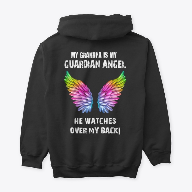 GRANDPA MY GUARDIAN ANGEL HE WATCHES ME
