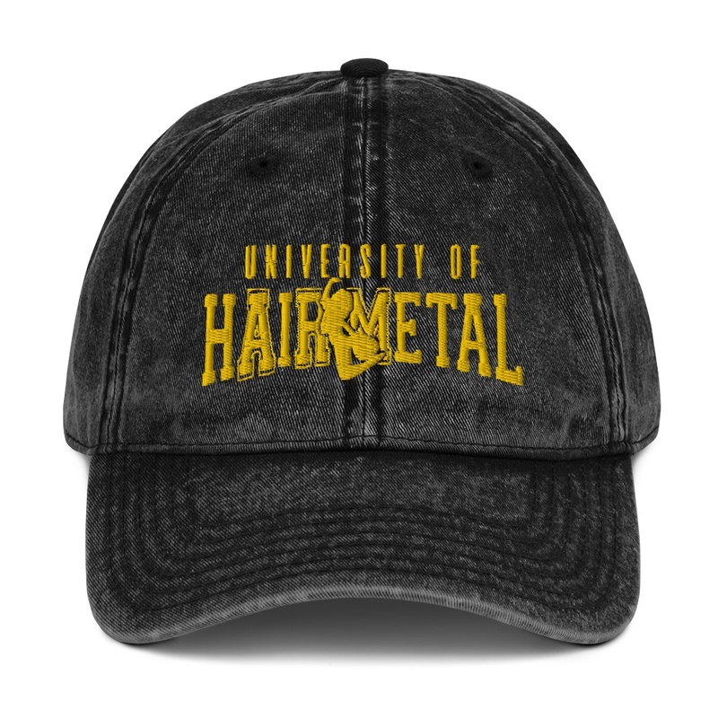 University of Hair Metal Hat