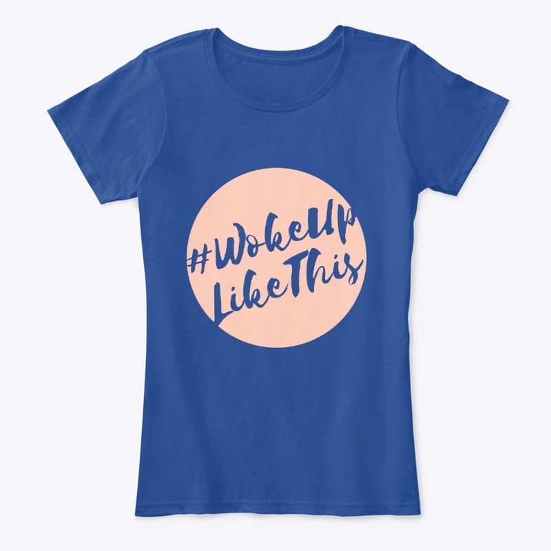 WOKE UP LIKE THIS T-SHIRT MOON 