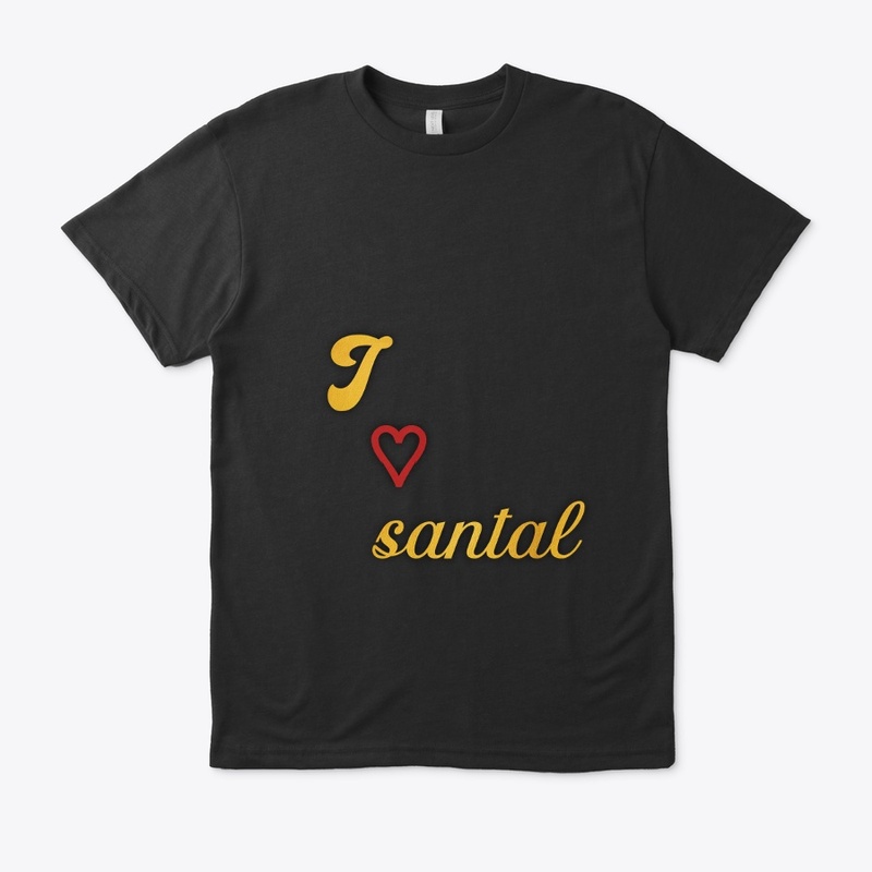 'I love santal' new stylish shirt 
