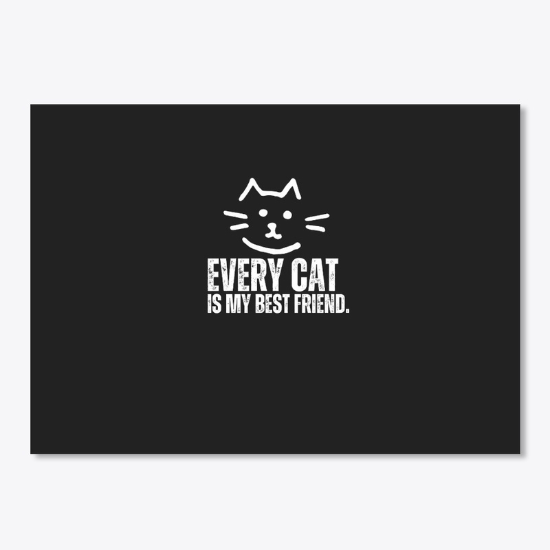 Every cat is my best friend.
