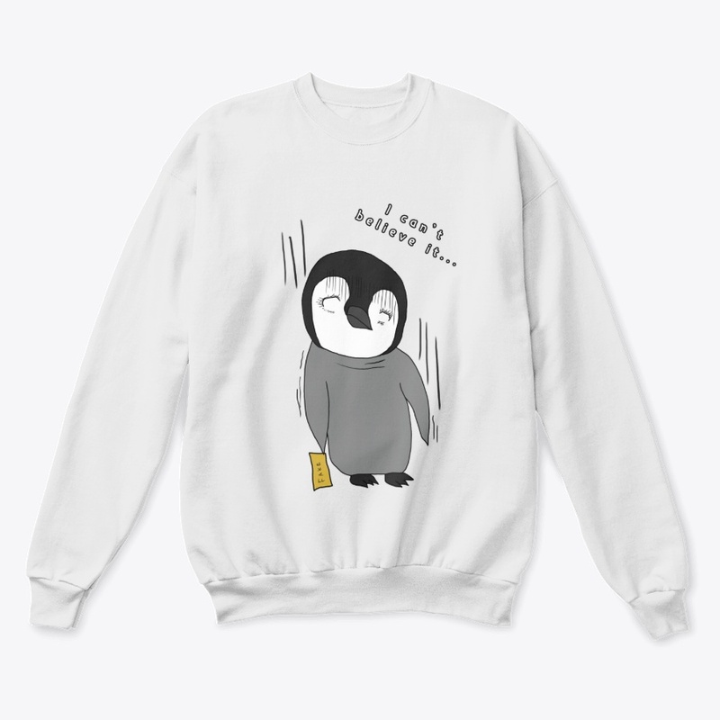 Shocked - Cute Baby Penguin Design