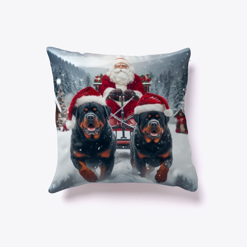 Rottweilers & Santa