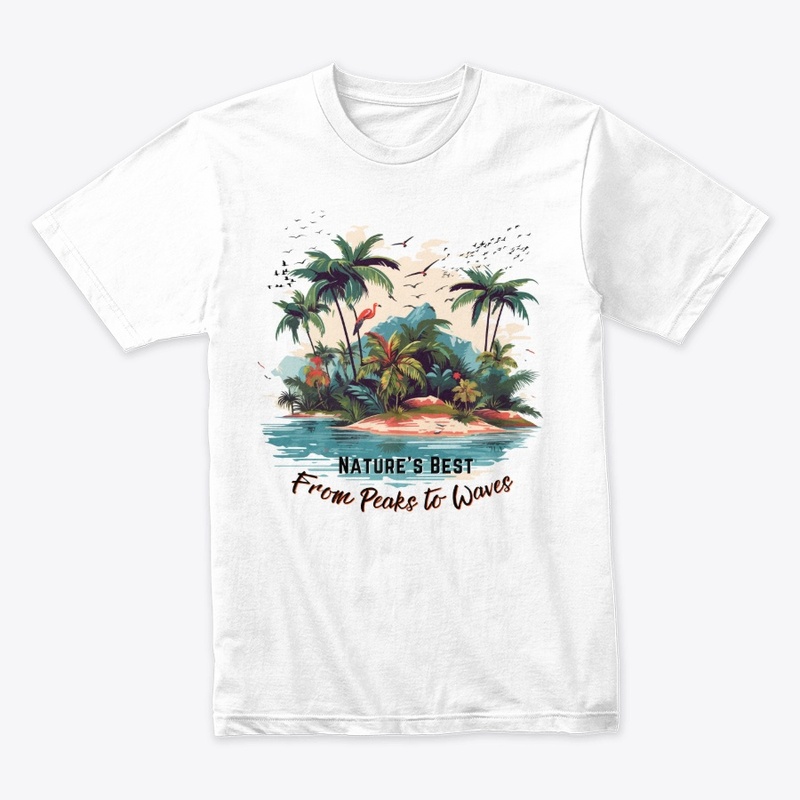 Summer Time Vibes Graphic T-shirt