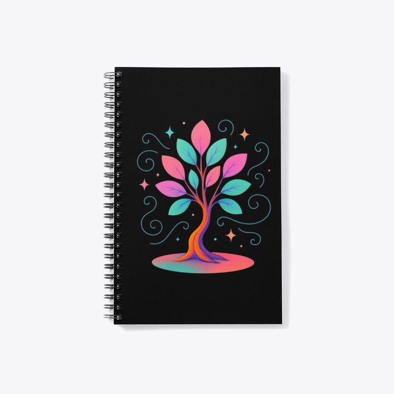 Mystical Colorful Tree of Life–Vibrant