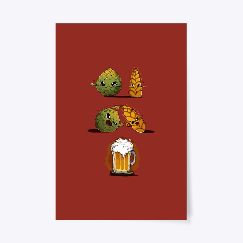 Beer fusion luppolo and grain