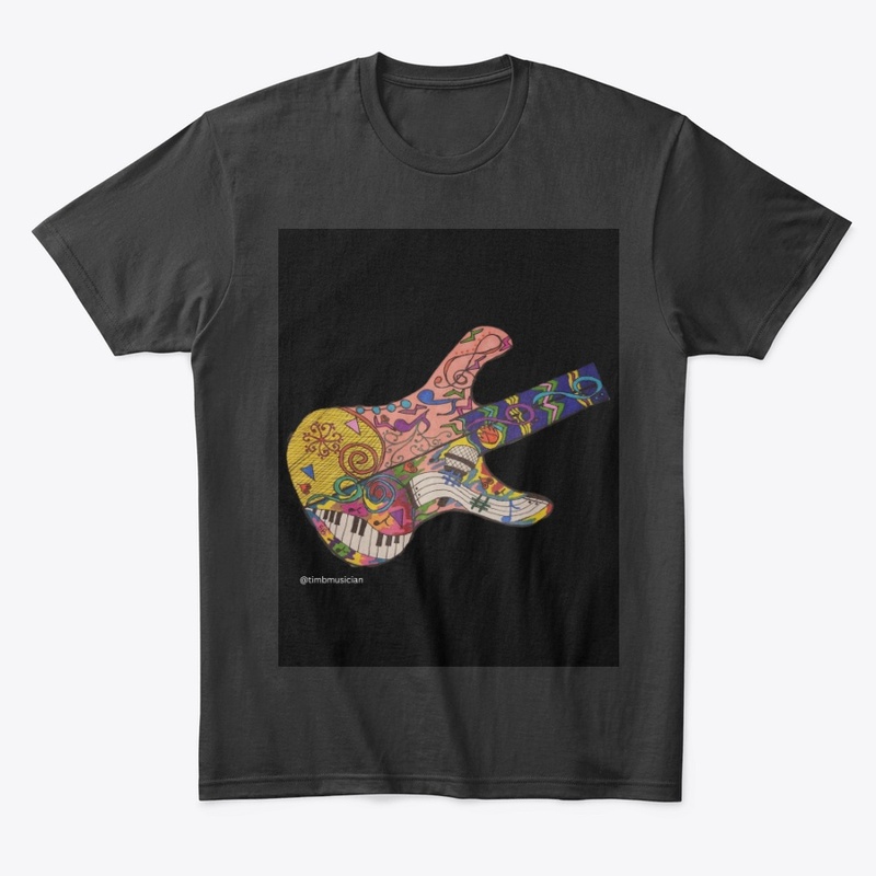 Guitar Art Dark Style