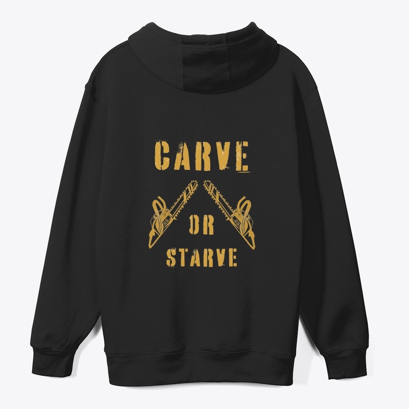 carve or starve black and gold