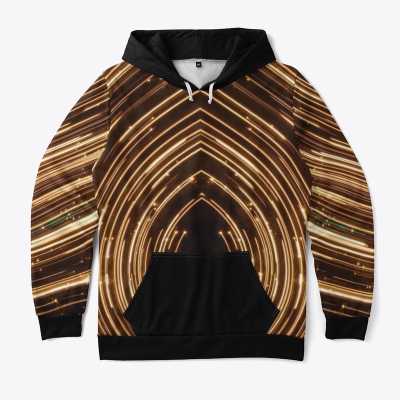 Golden Radiance Hoodie – Shine in Style