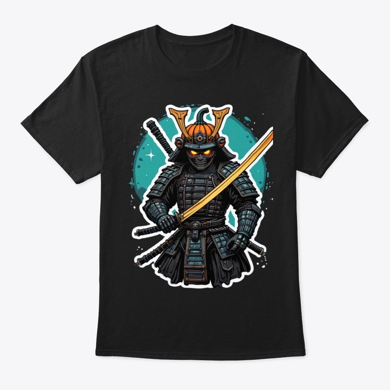 Samurai Pumpkin Warrior Tee