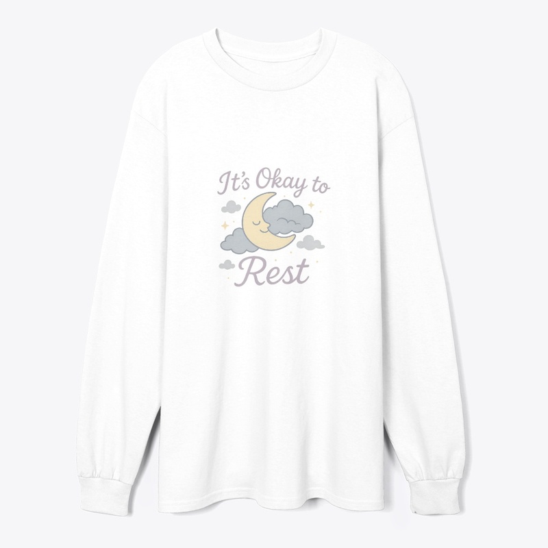 “It’s Okay to Rest – Mental Health Tee”