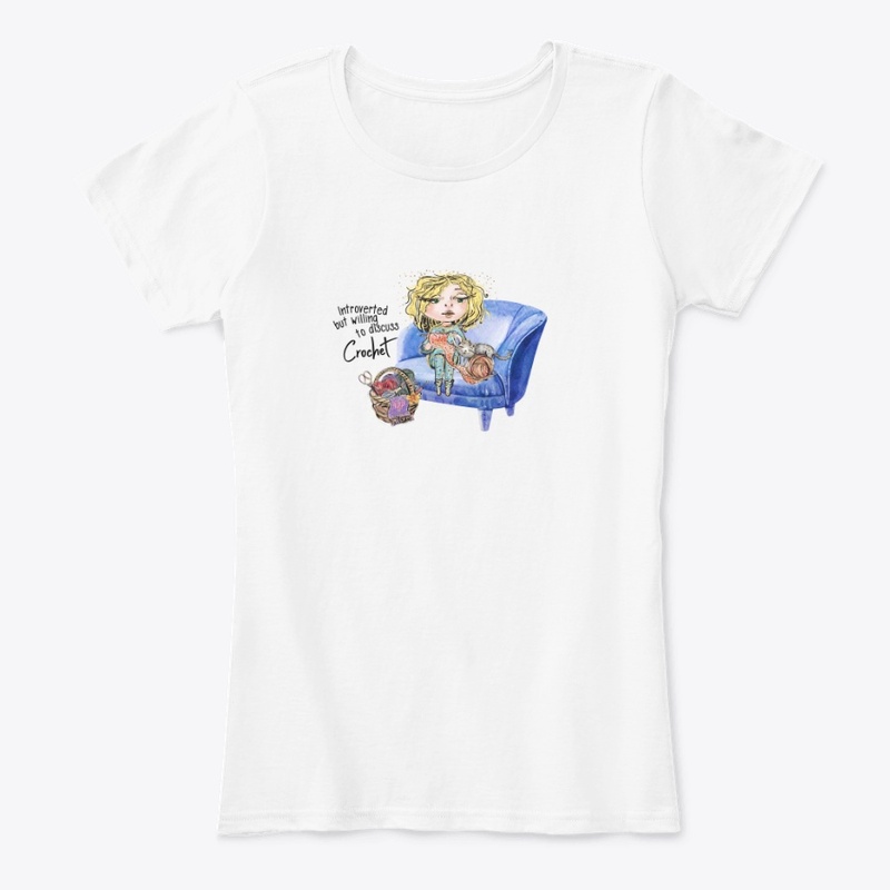 Introvert yarn girl