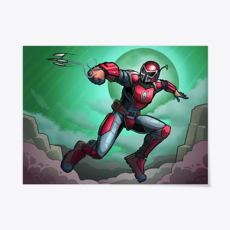 Arachni-Mando POSTER