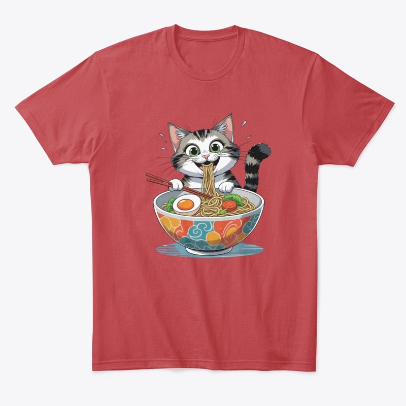 Happy Noodle Cat