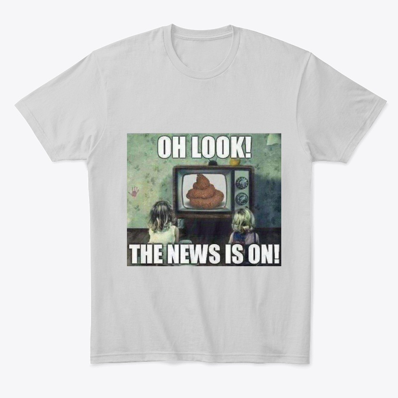 Look the news is on!