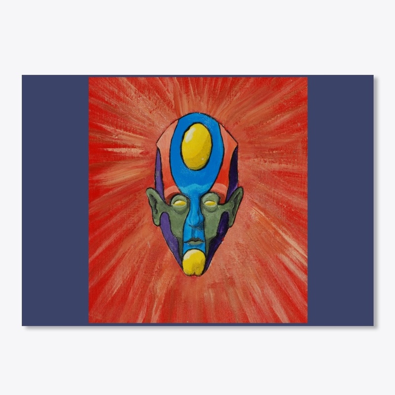 Multicolored Alien