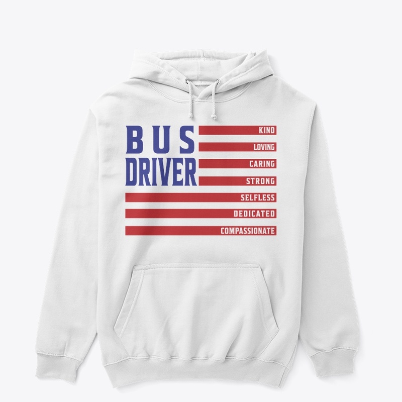 Bus Driver Flag Hoodie