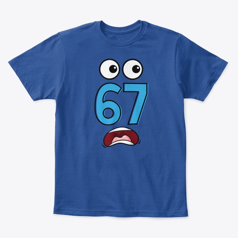 Funny Number 67 Tee
