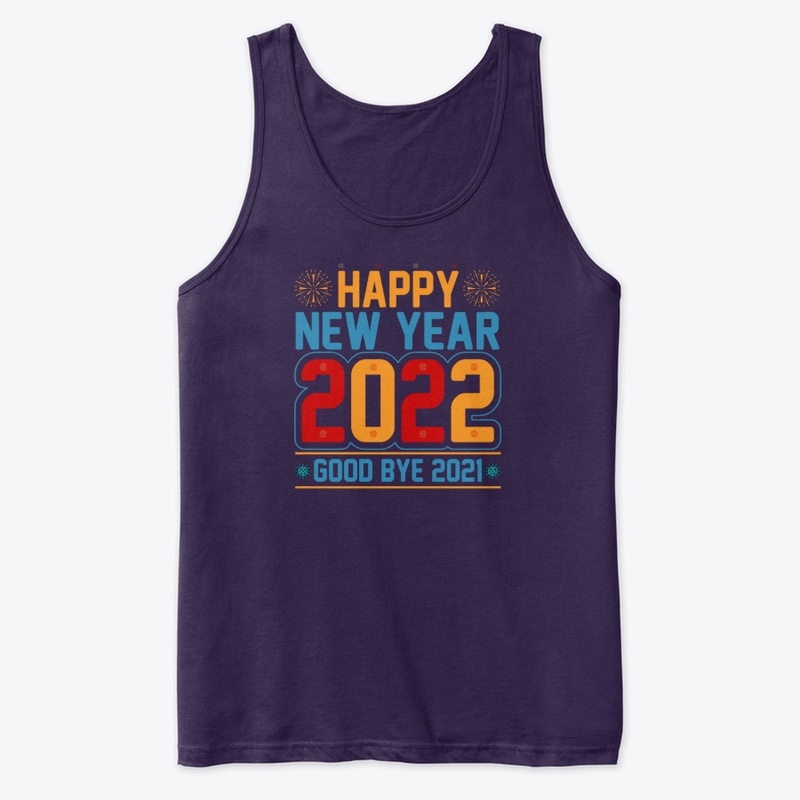 Happy New Year 2022  T Shirt Design