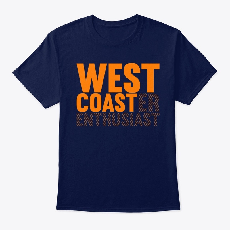 West Coaster Enthusiast - Orange Print