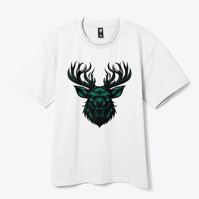 Majestic Deer Head Artwork