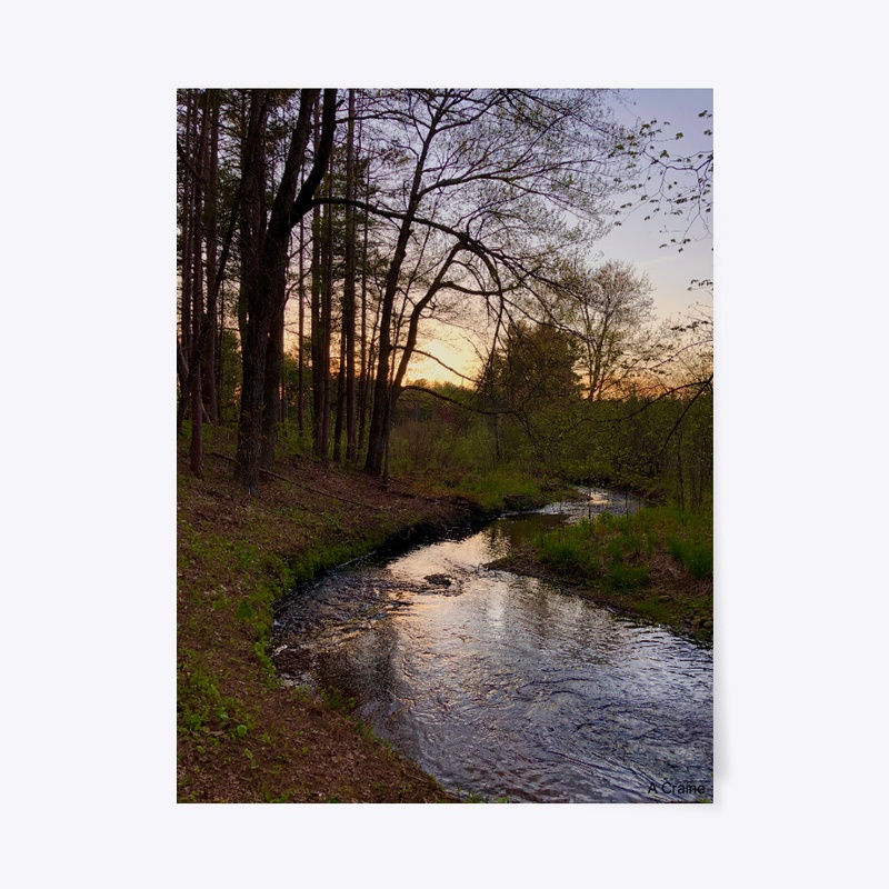 A Sunset Meander
