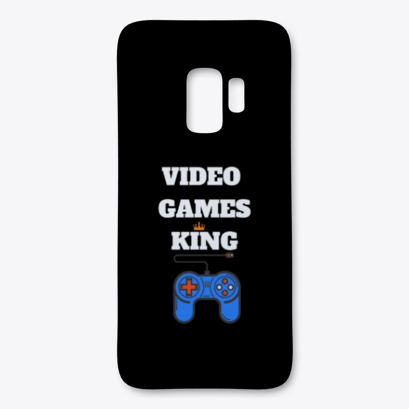 video games king tshirt